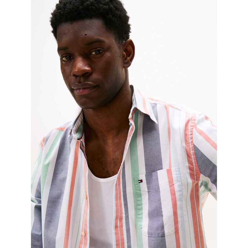 Tommy Hilfiger Lt Oxford Regatta Stripe Rlx Shirt image number 2